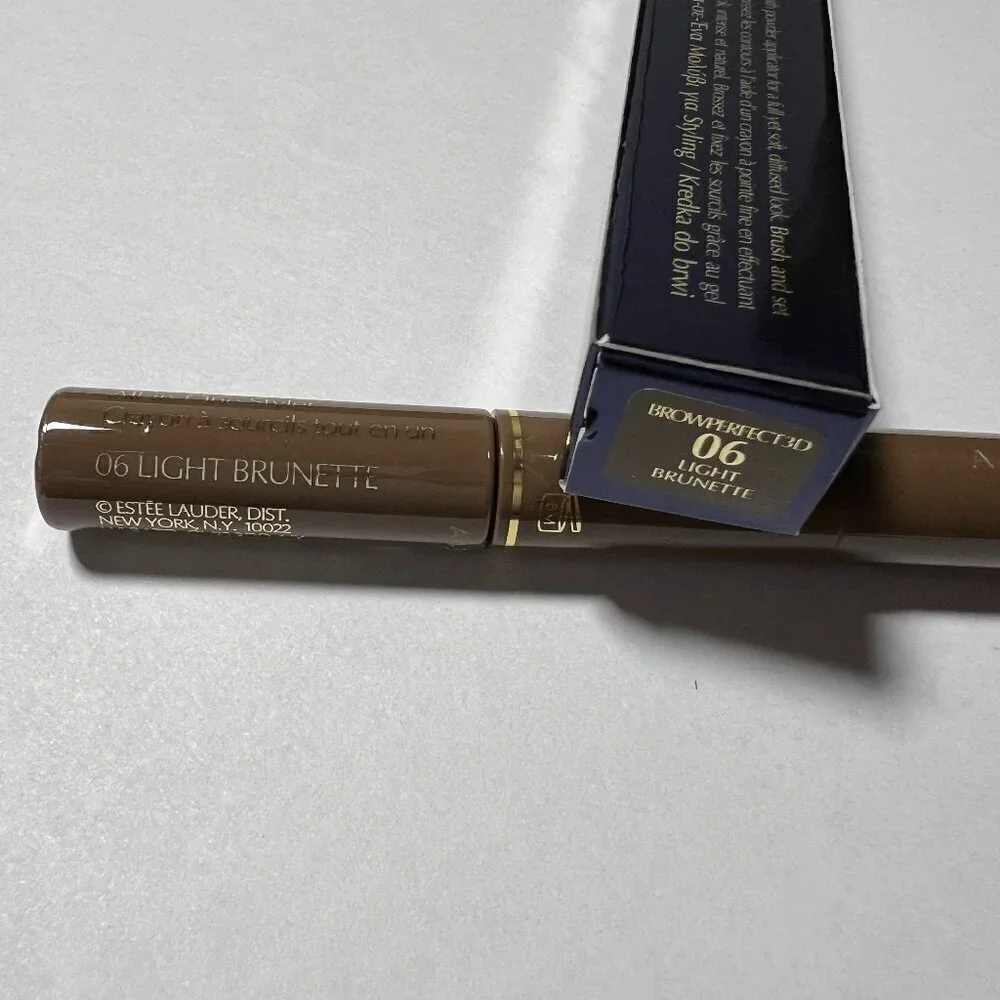 Estee Lauder 06 Light Brunette BrowPerfect 3D All-in-One Styler Brow Pencil